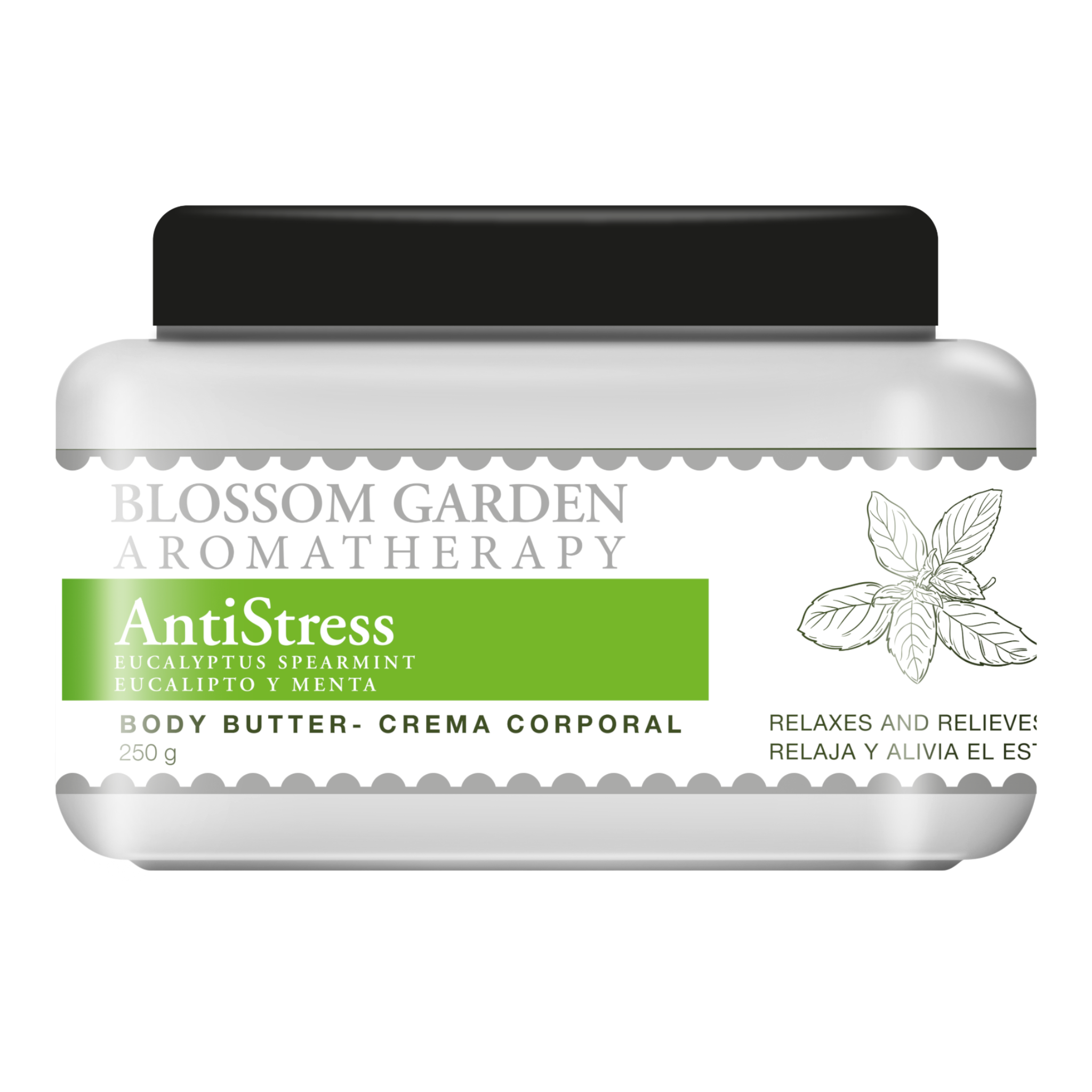 BLOSSOM GARDEN - Body Butter 250 ml - Antistress (Eucalipto)