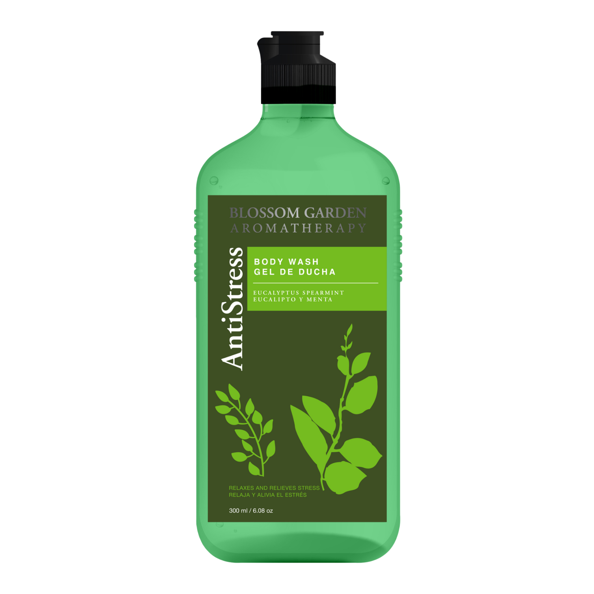 BLOSSOM GARDEN - Body Wash 300 ml - Antistress (Eucalipto)