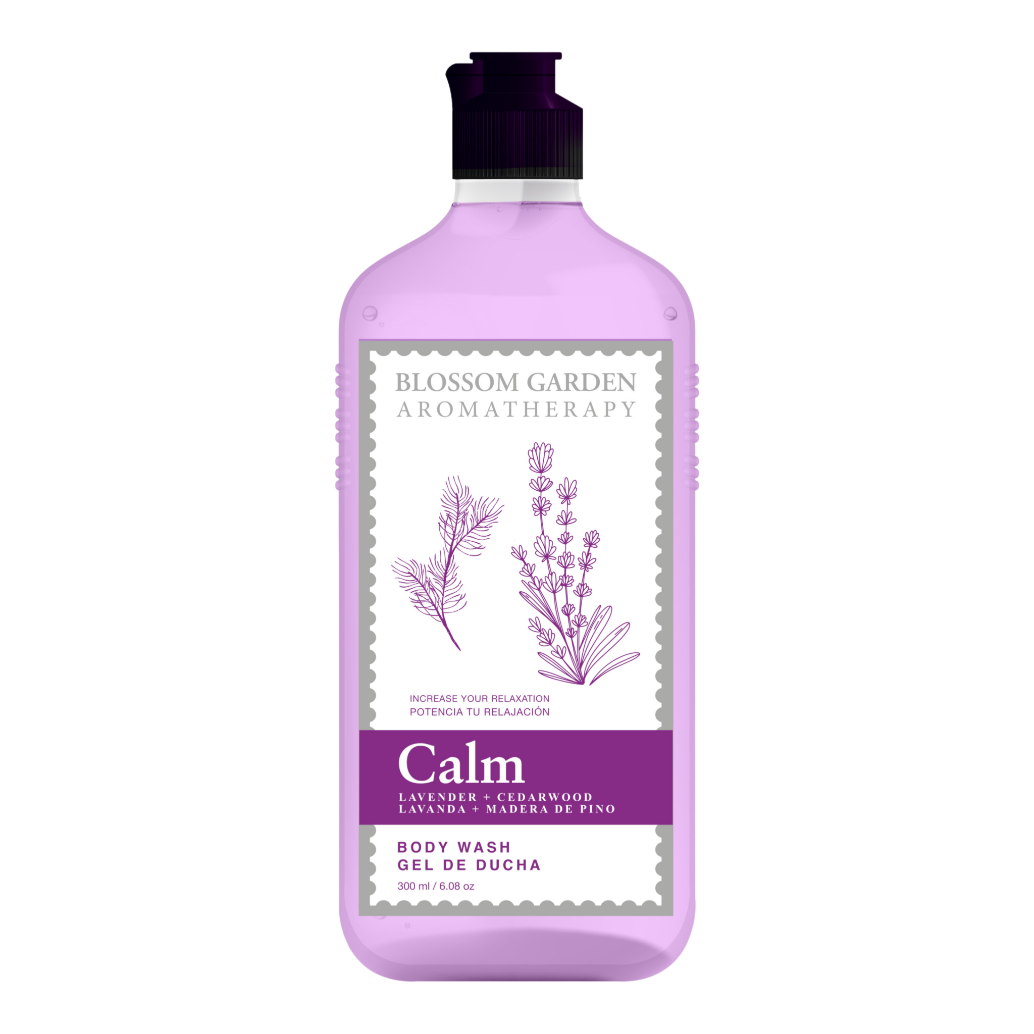 BLOSSOM GARDEN - Body Wash 300 ml - Calm (Lavanda)