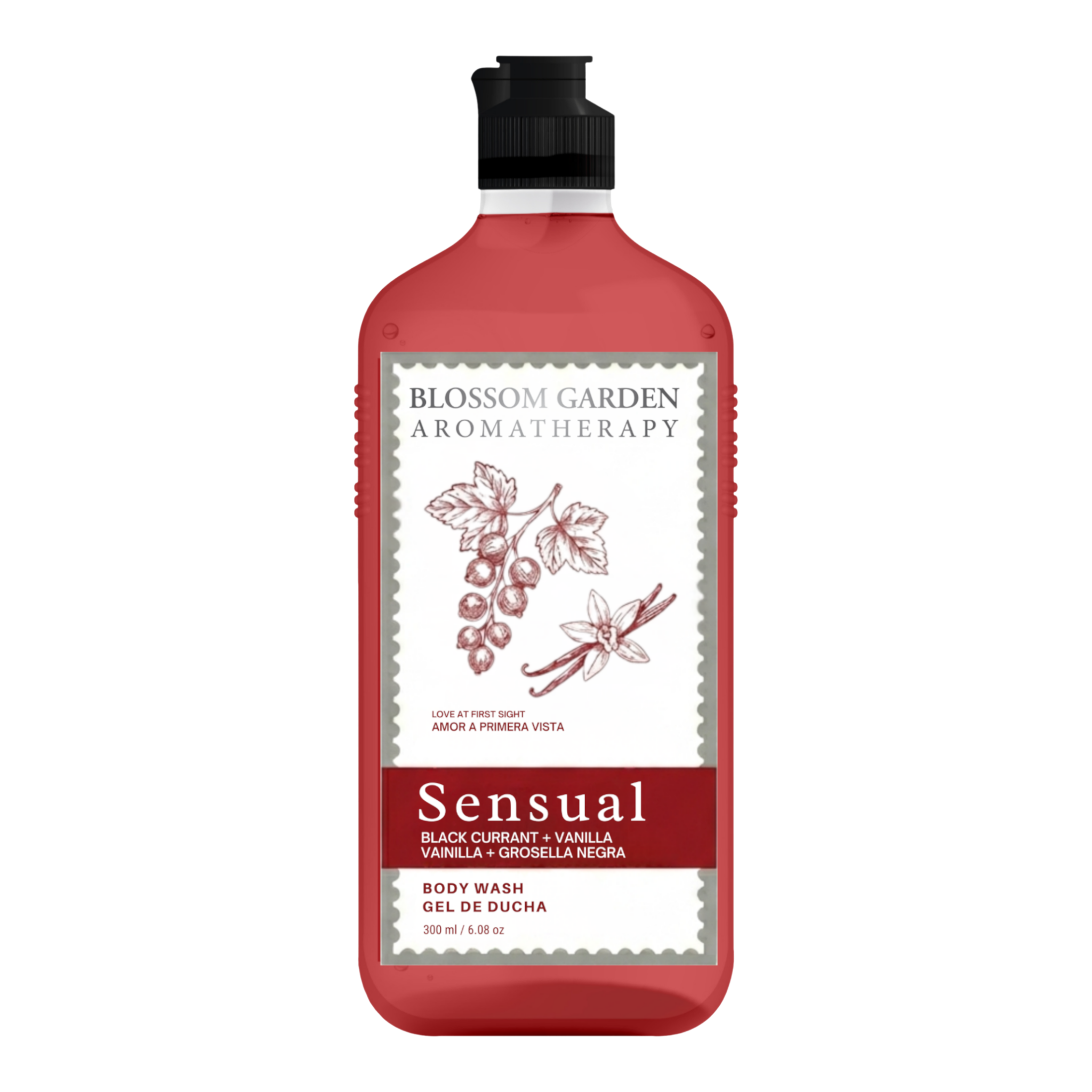 BLOSSOM GARDEN - Body Wash 300 ml - Sensual (Grosella / Vainilla)