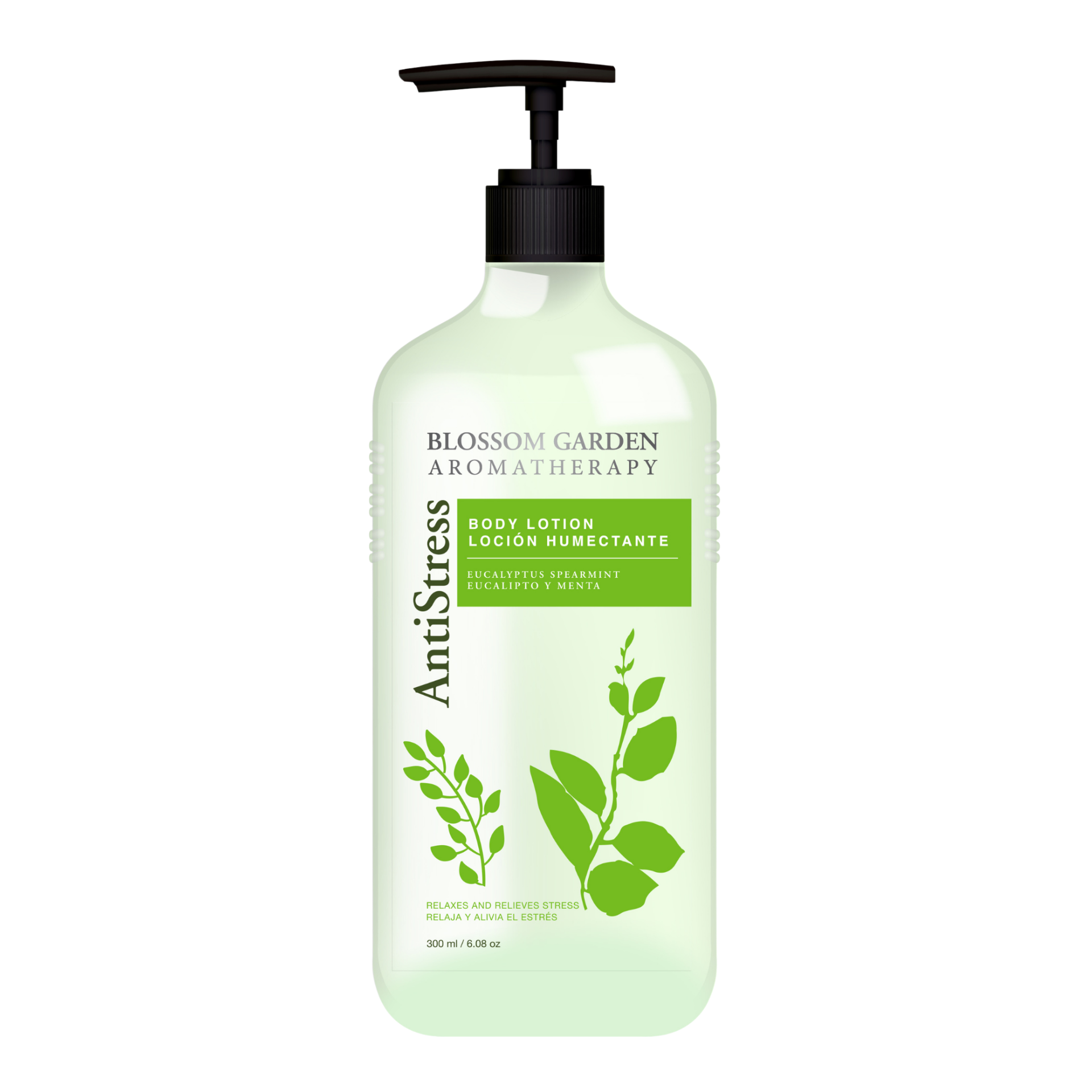 BLOSSOM GARDEN - Crema Humectante 300 ml - Antistress (Eucalipto)
