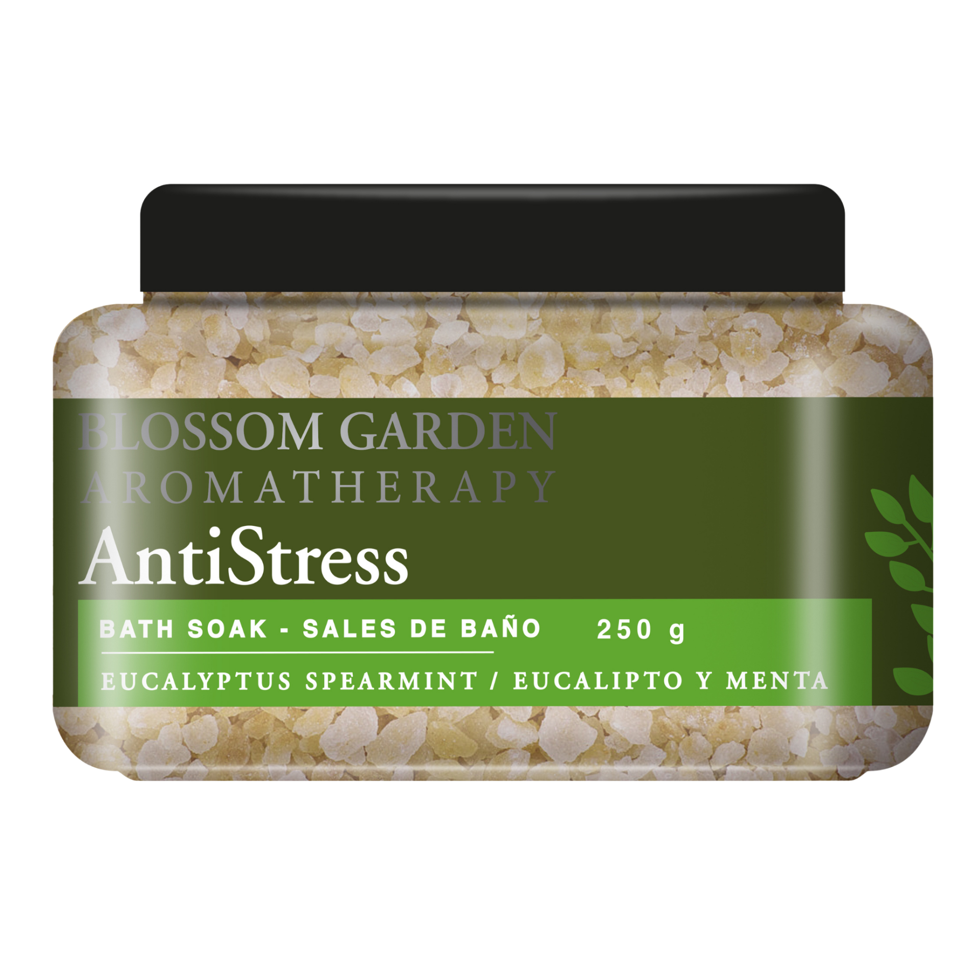 BLOSSOM GARDEN - Sales de Baño Relajantes 250 ml - Antistress (Eucalipto)