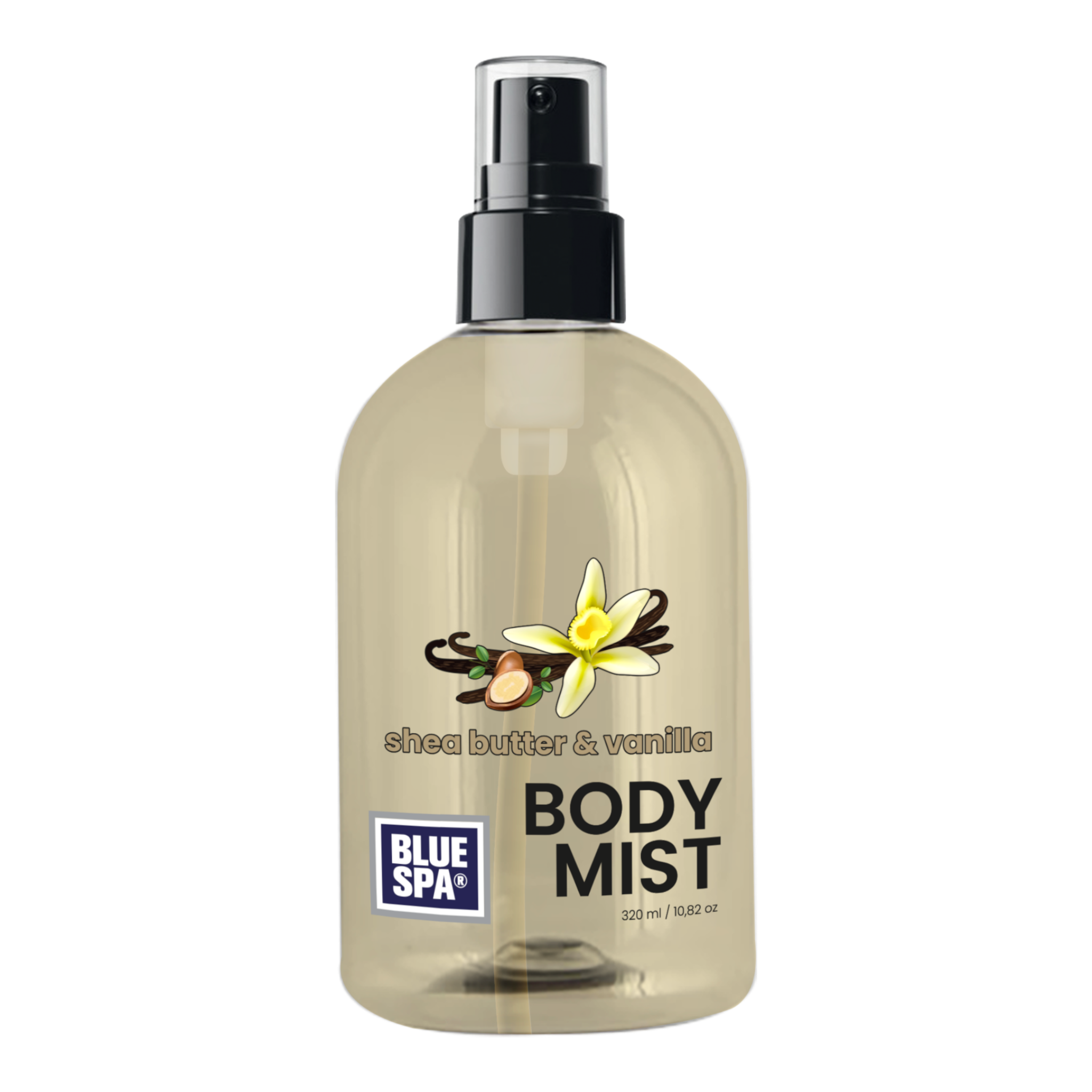 BLUE SPA - Body Mist 320 ml - Shea Butter & Vainilla