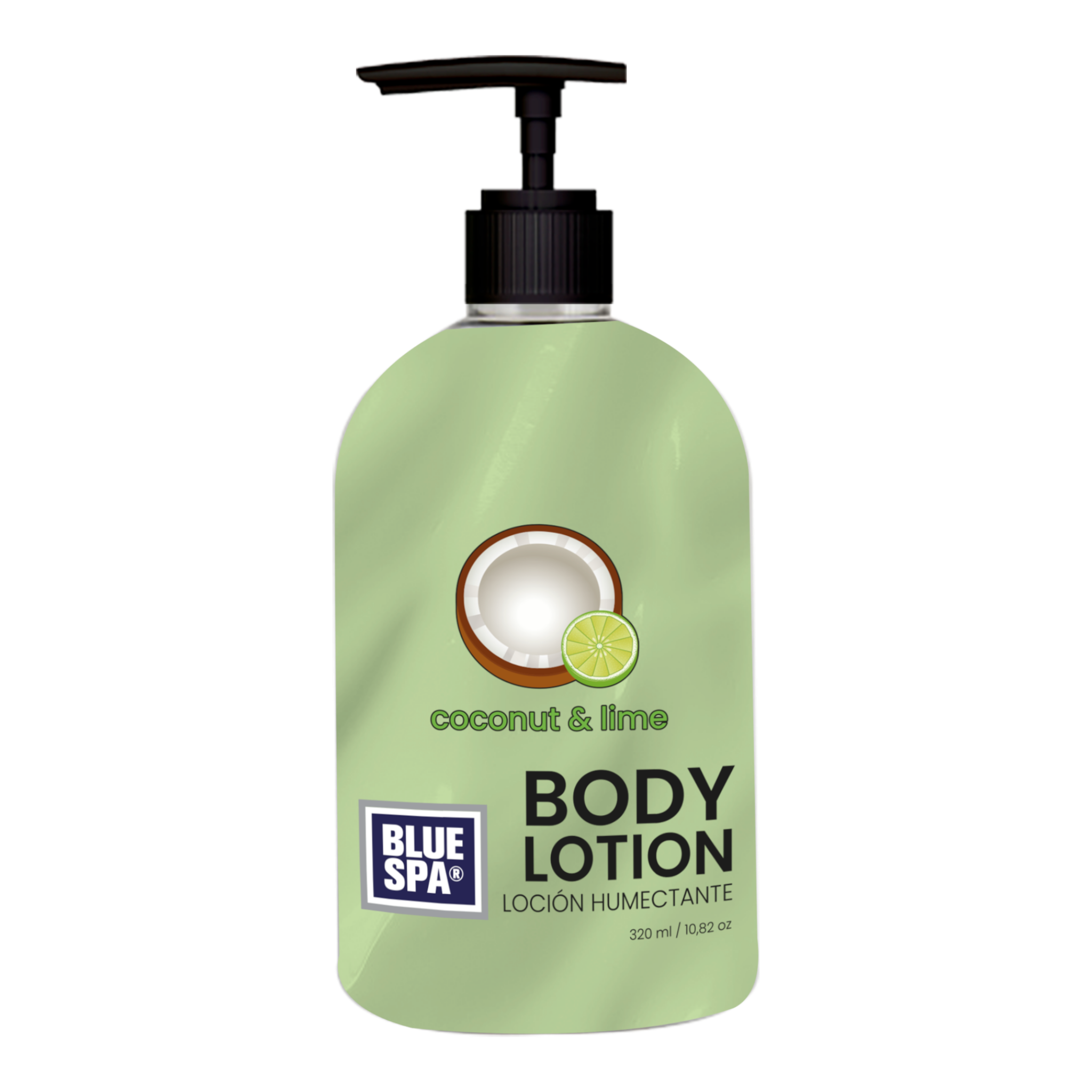 BLUE SPA - Crema Humectante 320 ml - Coconut & Lime