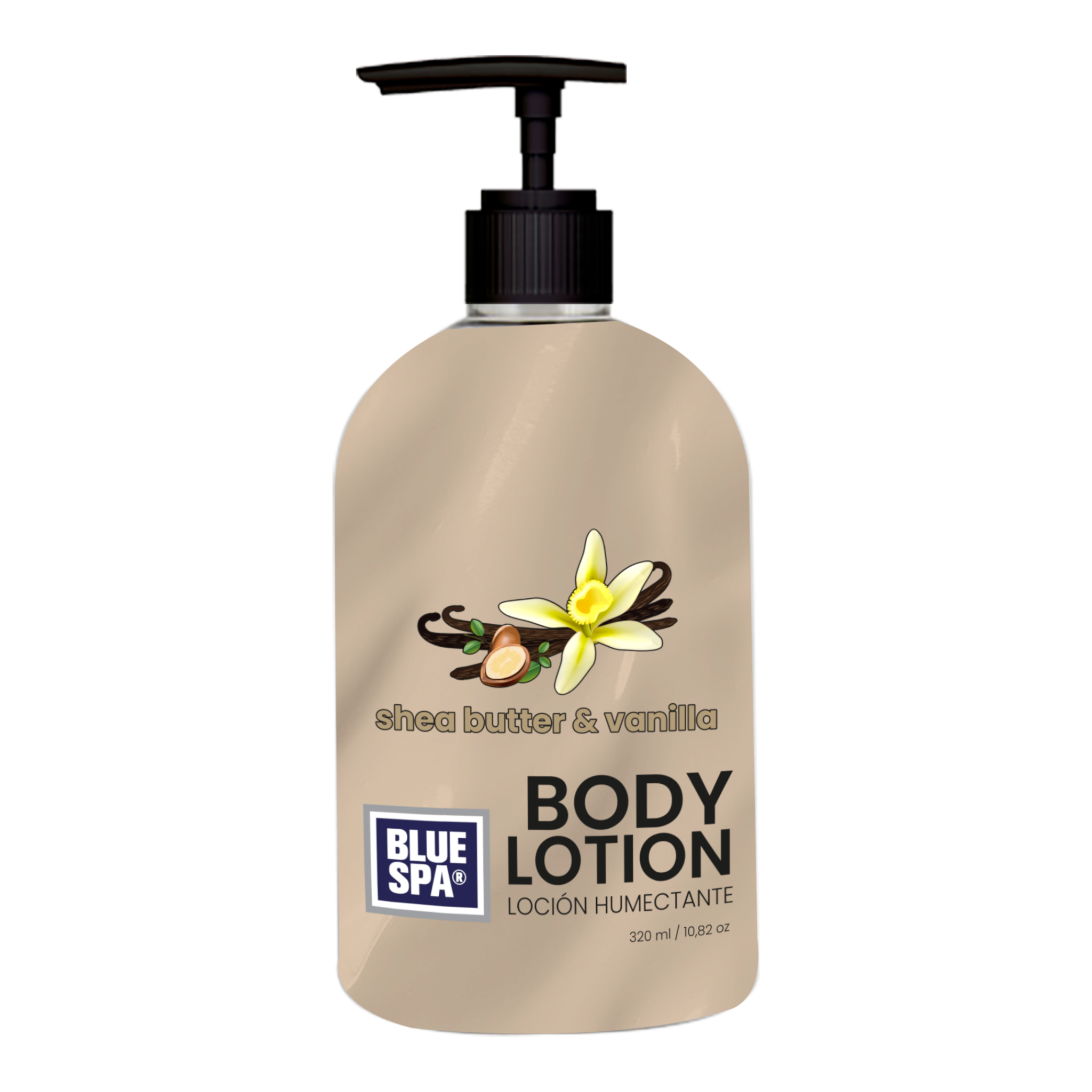 BLUE SPA - Crema Humectante 320 ml - Shea Butter & Vainilla