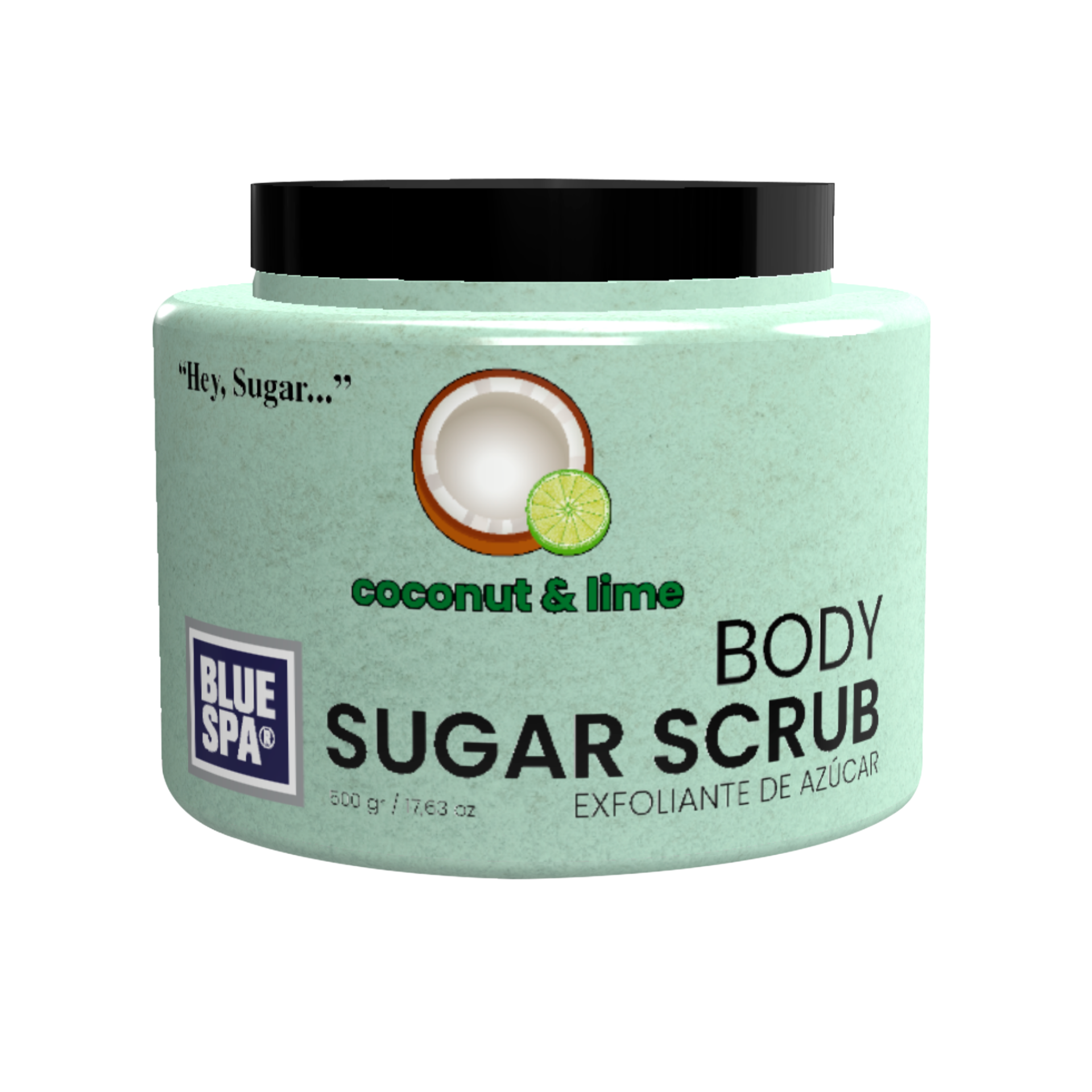 BLUE SPA - Exfoliante Sugar Scrub 500 ml - Coconut & Lime