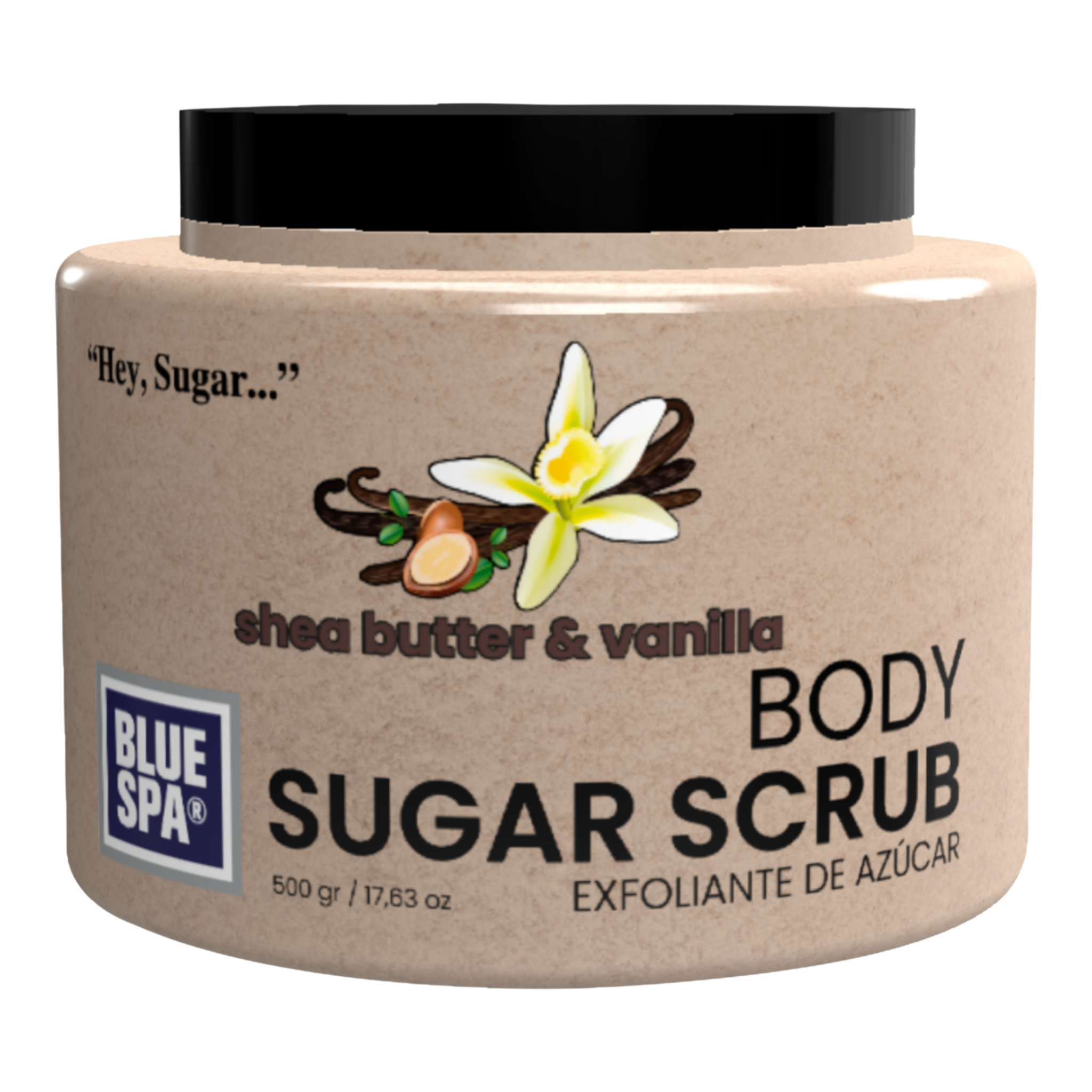 BLUE SPA - Exfoliante Sugar Scrub 500 ml - Shea Butter & Vainilla