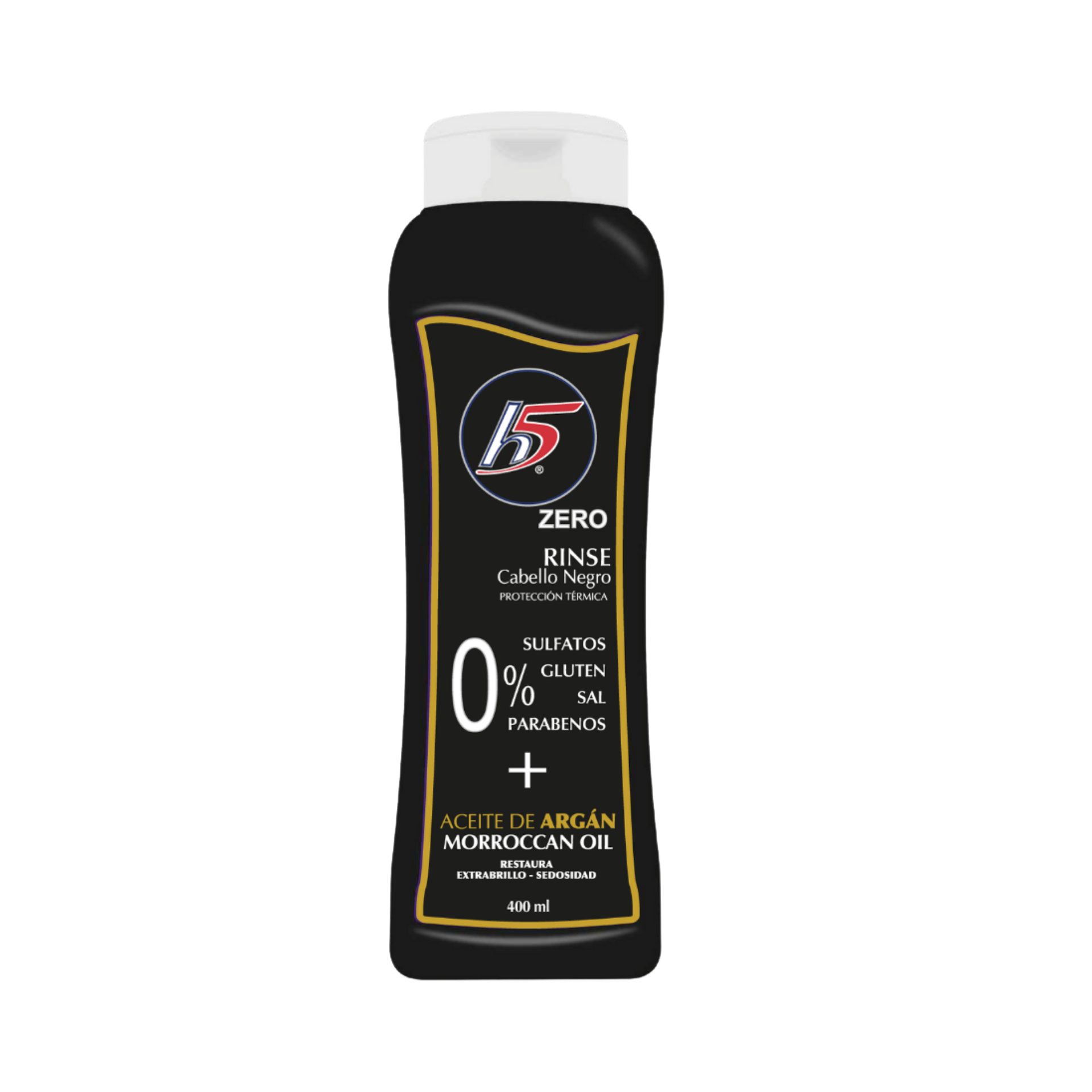 H5 - Acondicionador Argan Cabello Negro - 400 ml