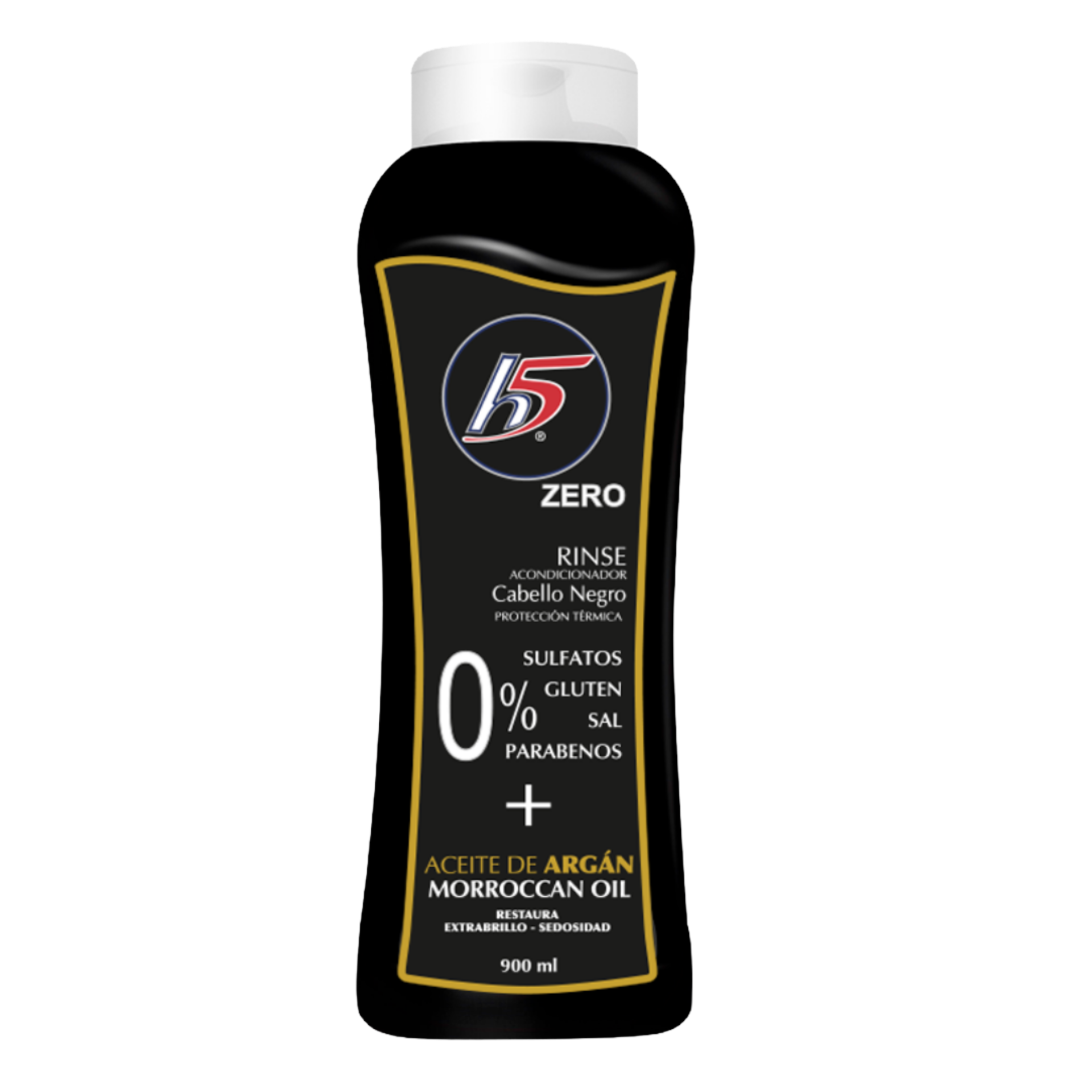 H5 - Acondicionador Argan Cabello Negro - 900 ml