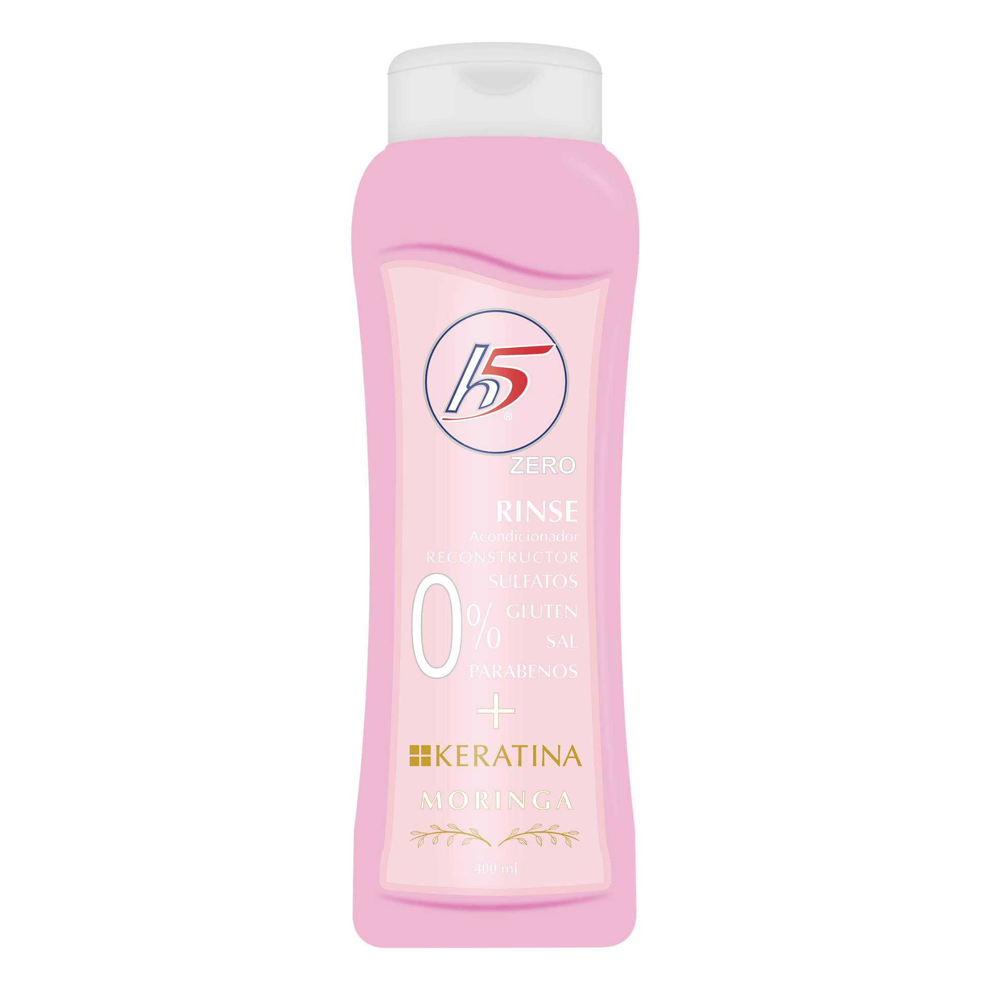H5 - Acondicionador Moringa Keratina 400 ml