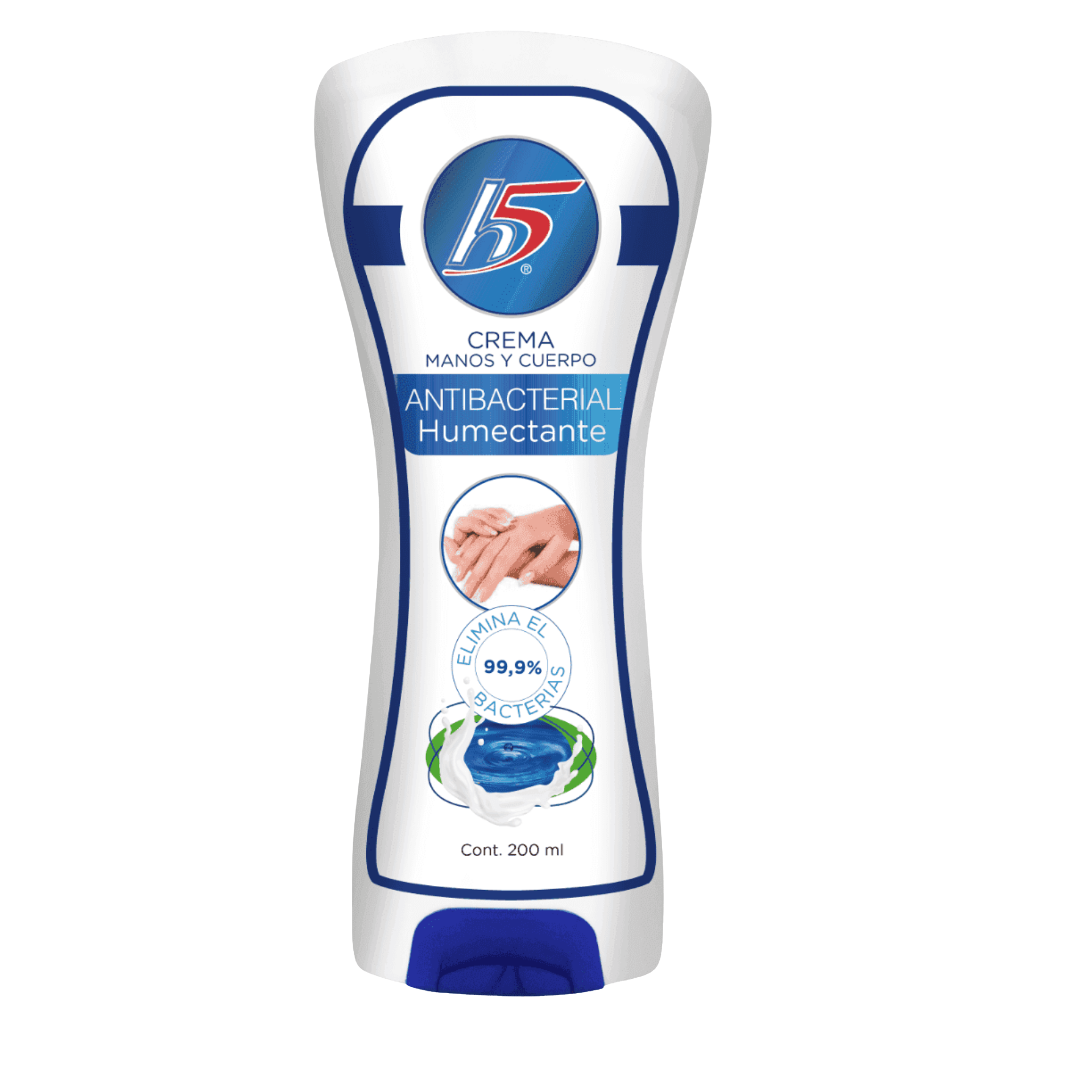 H5 - Crema Anti-Bacterial Manos - 200 ml