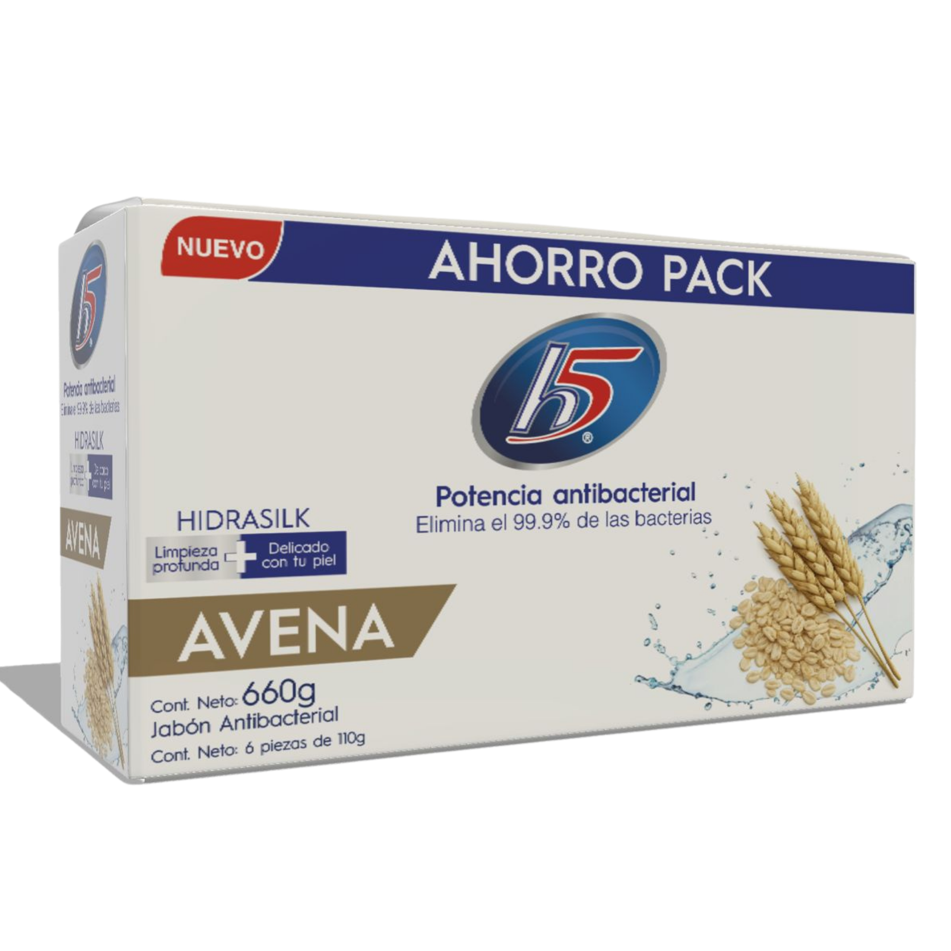 H5 - Jabón 12/660 grm - Avena