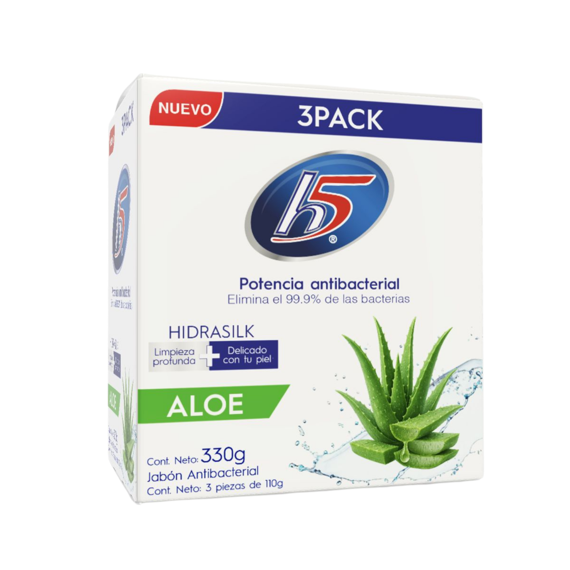 H5 - Jabón 24/330 grm - Aloe Vera
