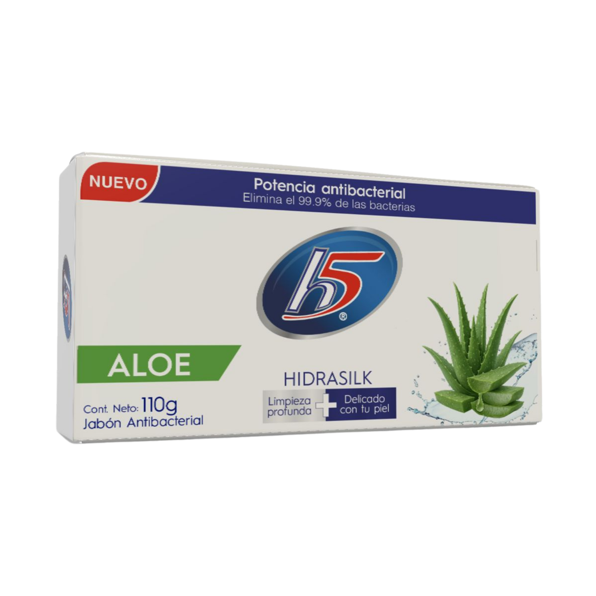 H5 - Jabón 72/110 grm - Aloe Vera