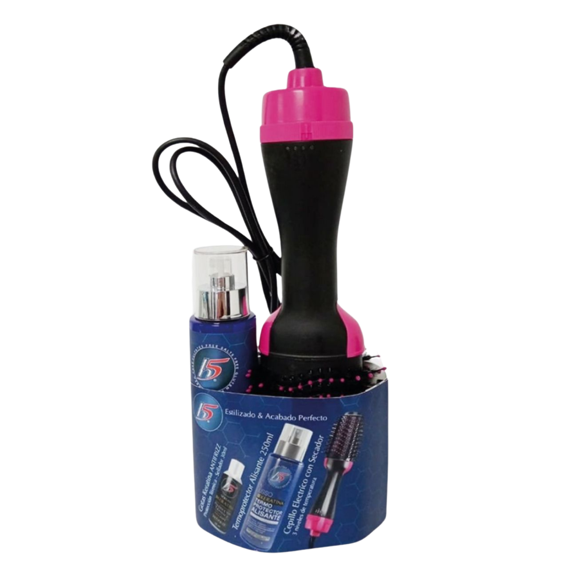 H5 - Pack Cepillo Electrico y Termoprotector
