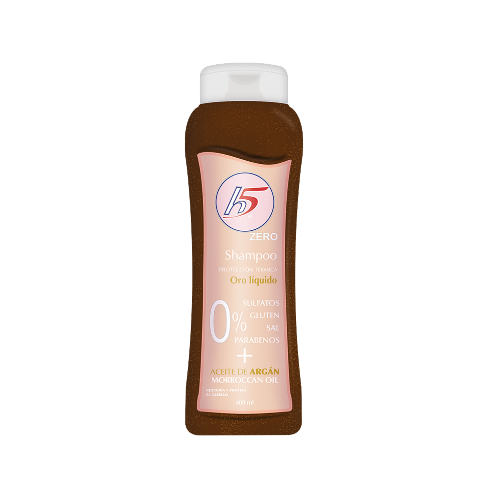 H5 - Shampoo Oro Liquido Aceite De Argan - 400 ml