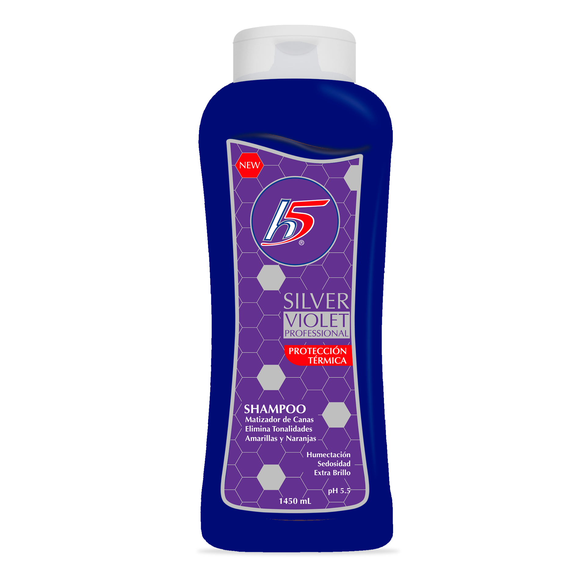 H5 - Silver Shampoo Matizador - 1450 ml