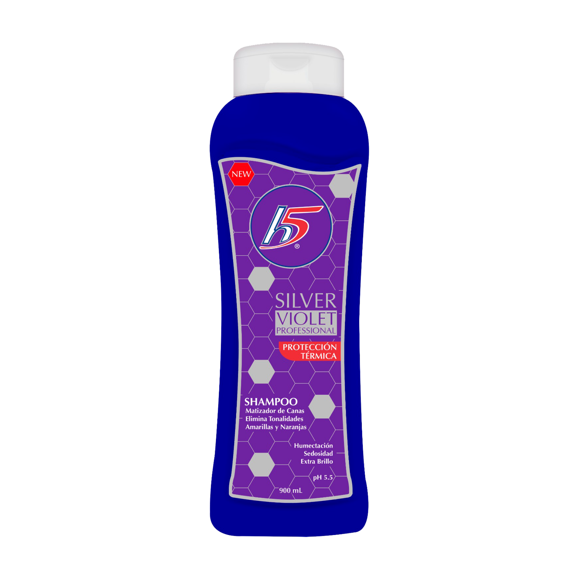H5 - Silver Shampoo Matizador - 900 ml