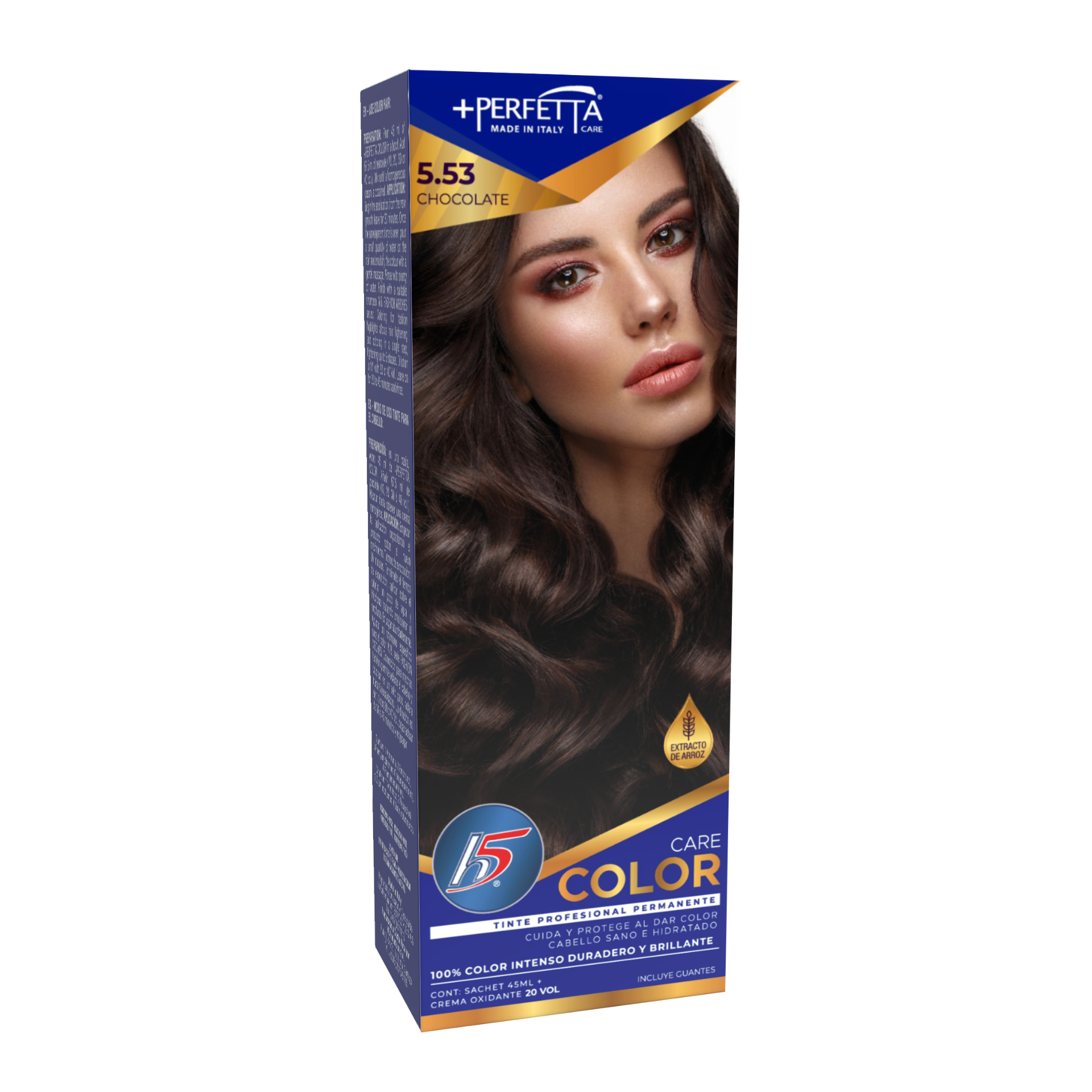 H5 - Tinte Perfetta - Kit 5 53 Chocolate