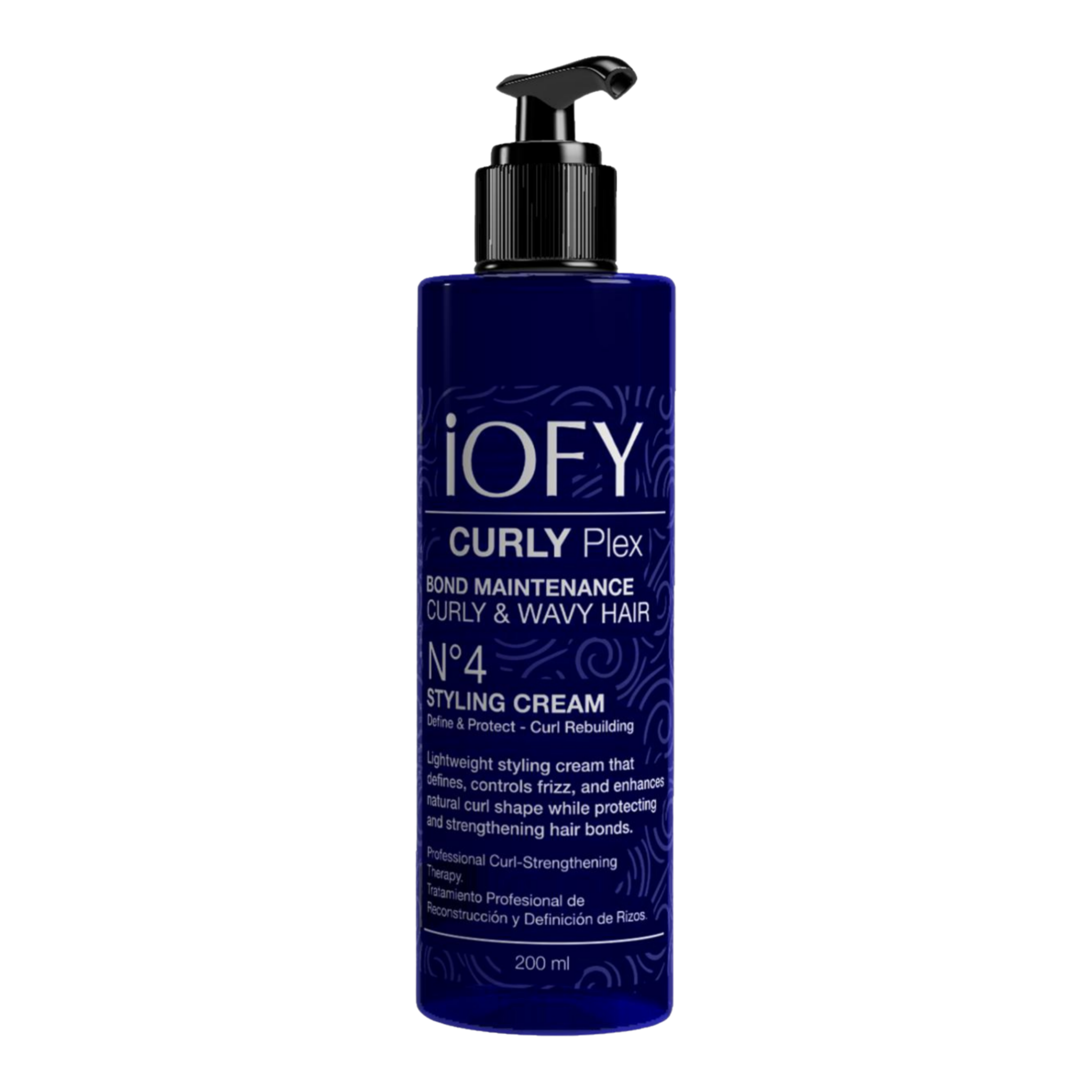 iOFY - Curly & Waves Plex System - Nº4 Styling Cream 200 ml