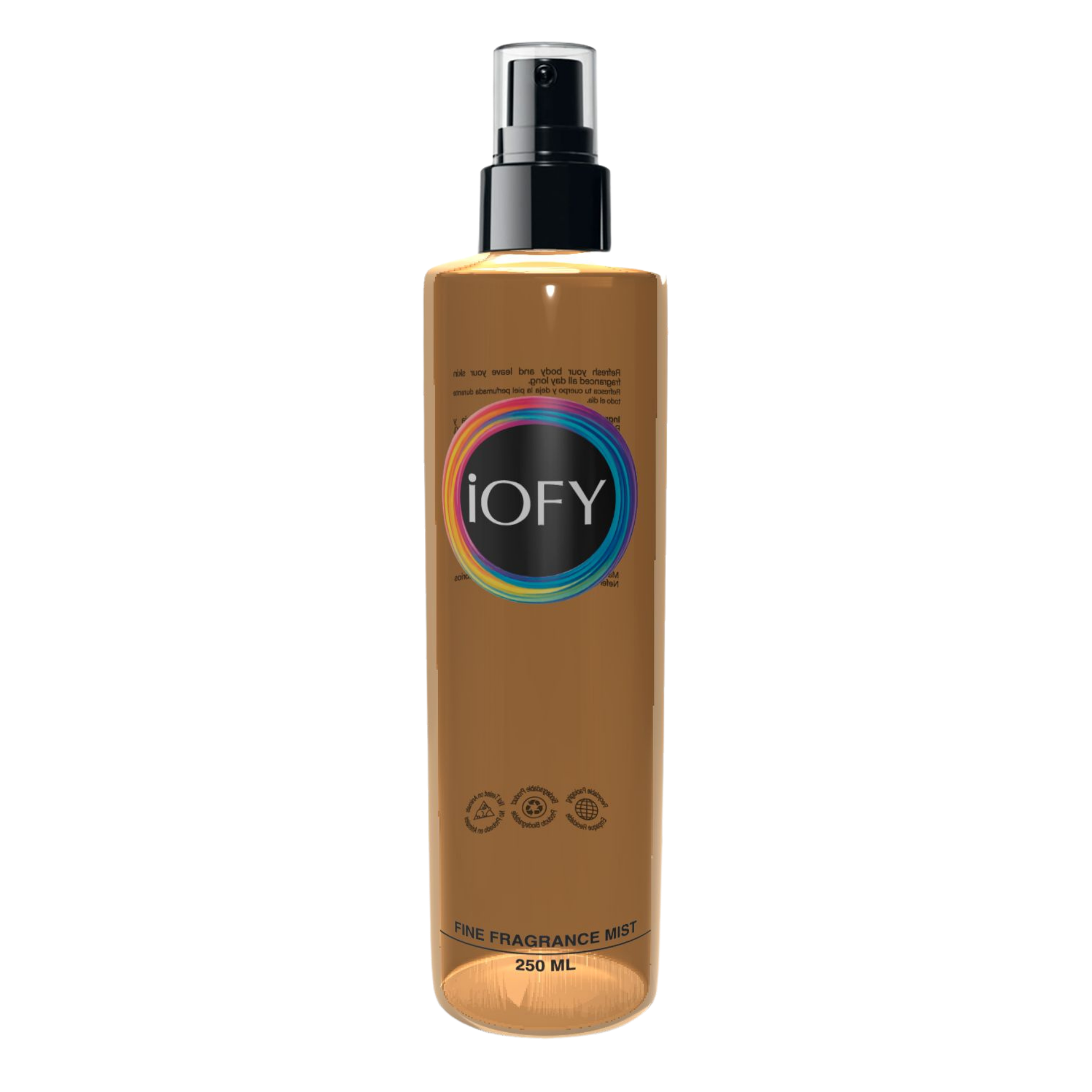 iOFY - Mist Black Fragrance - Nº4 A Ambar 250 ml