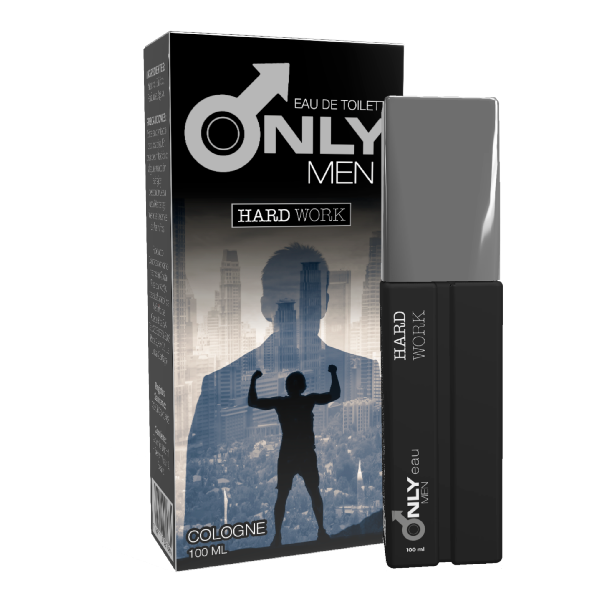 ONLY FOR MEN - Colonia 100 ml - Hard Work