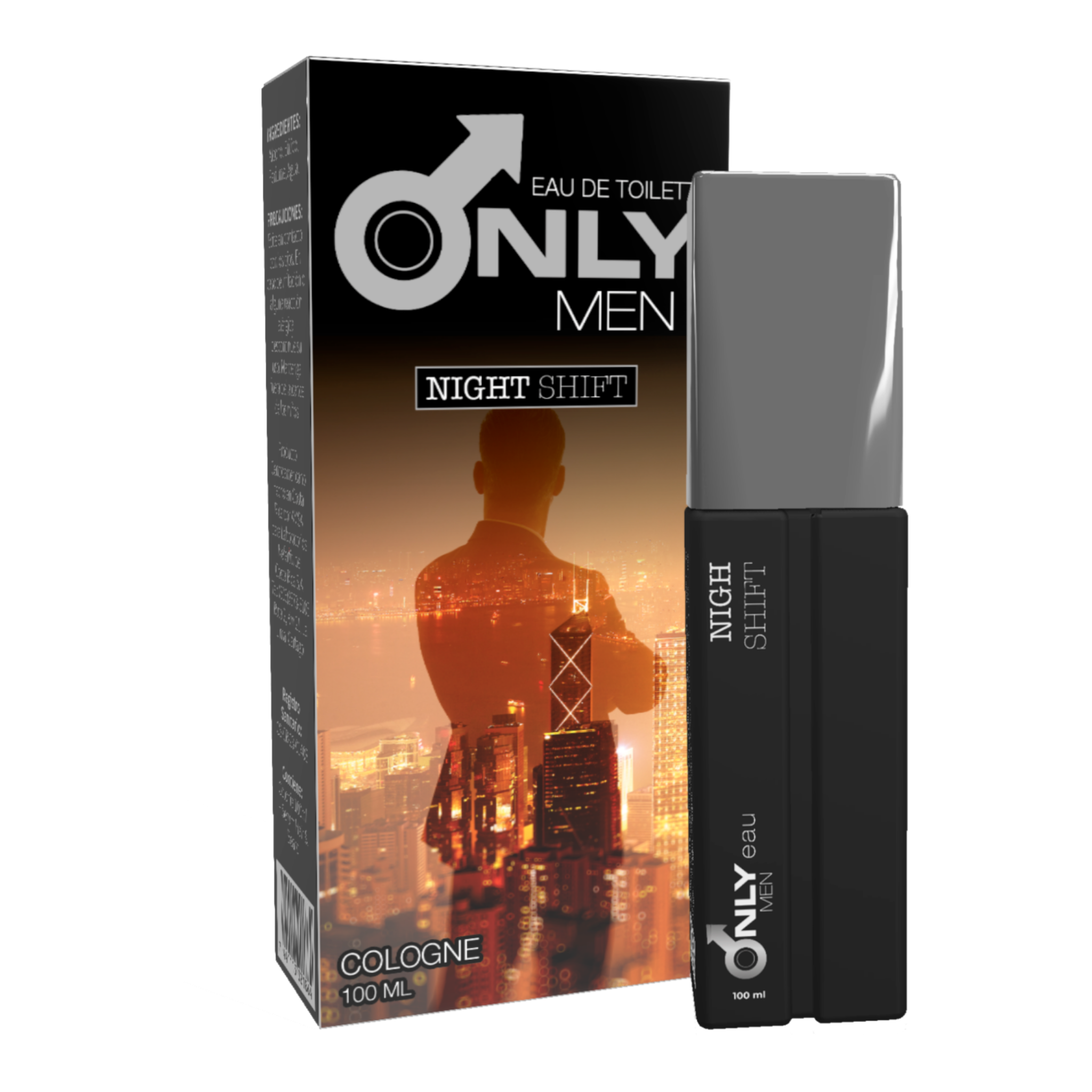 ONLY FOR MEN - Colonia 100 ml - Night Shift