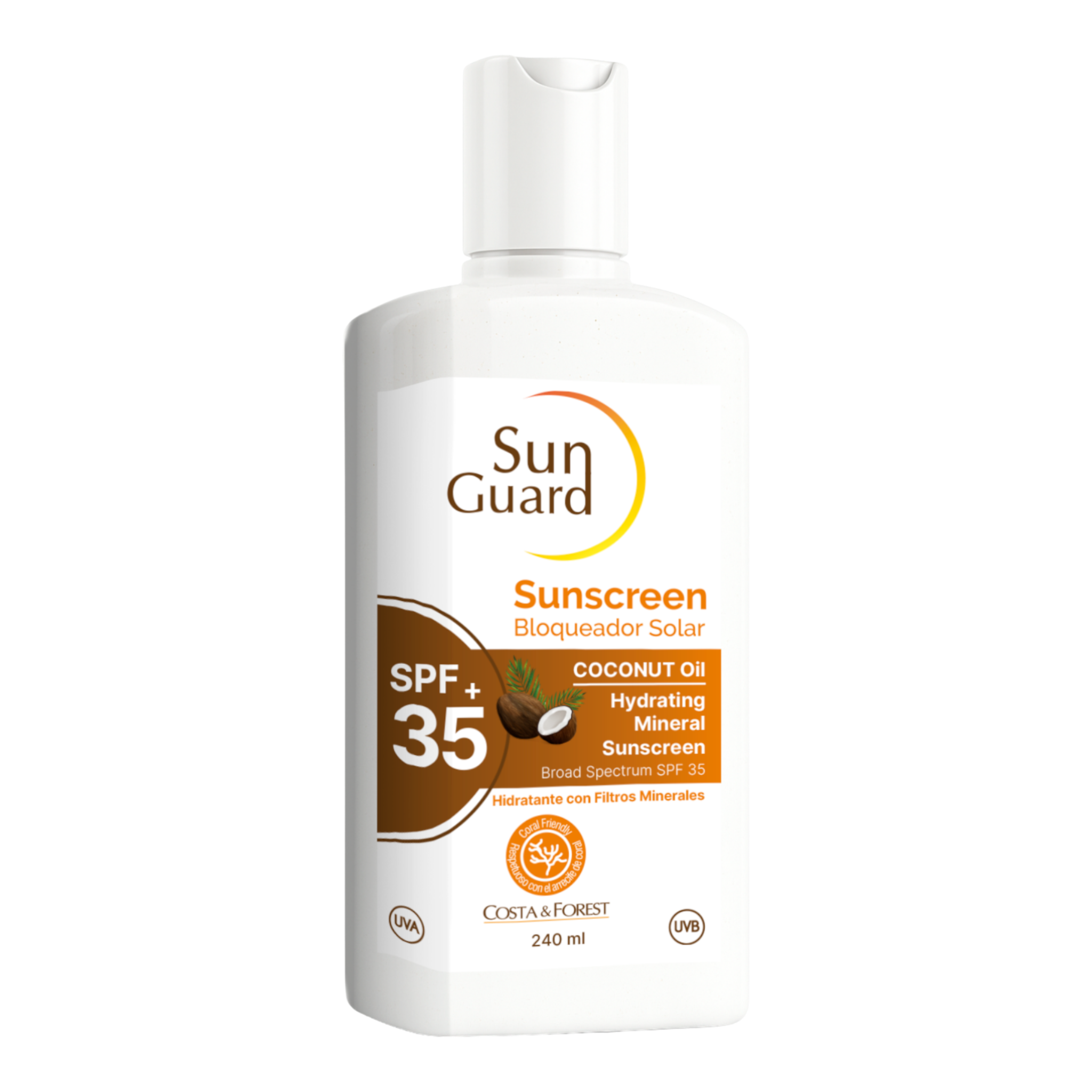 SUN GUARD - Bloqueador Solar SPF 35 - 240 ml