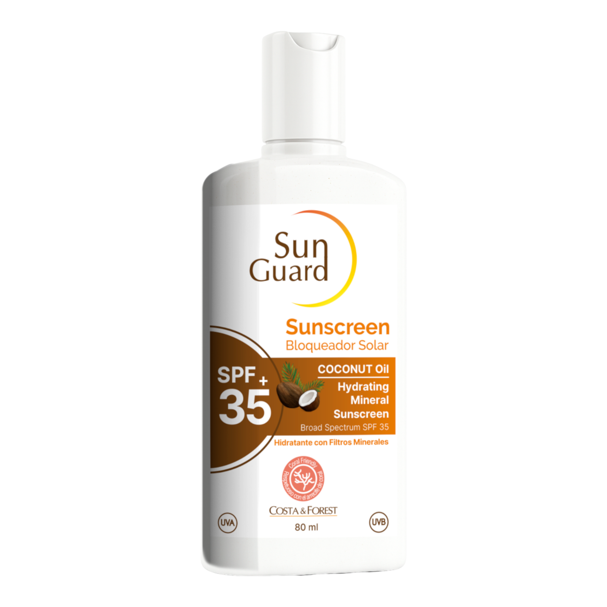 SUN GUARD - Bloqueador Solar SPF 35 - 80 ml