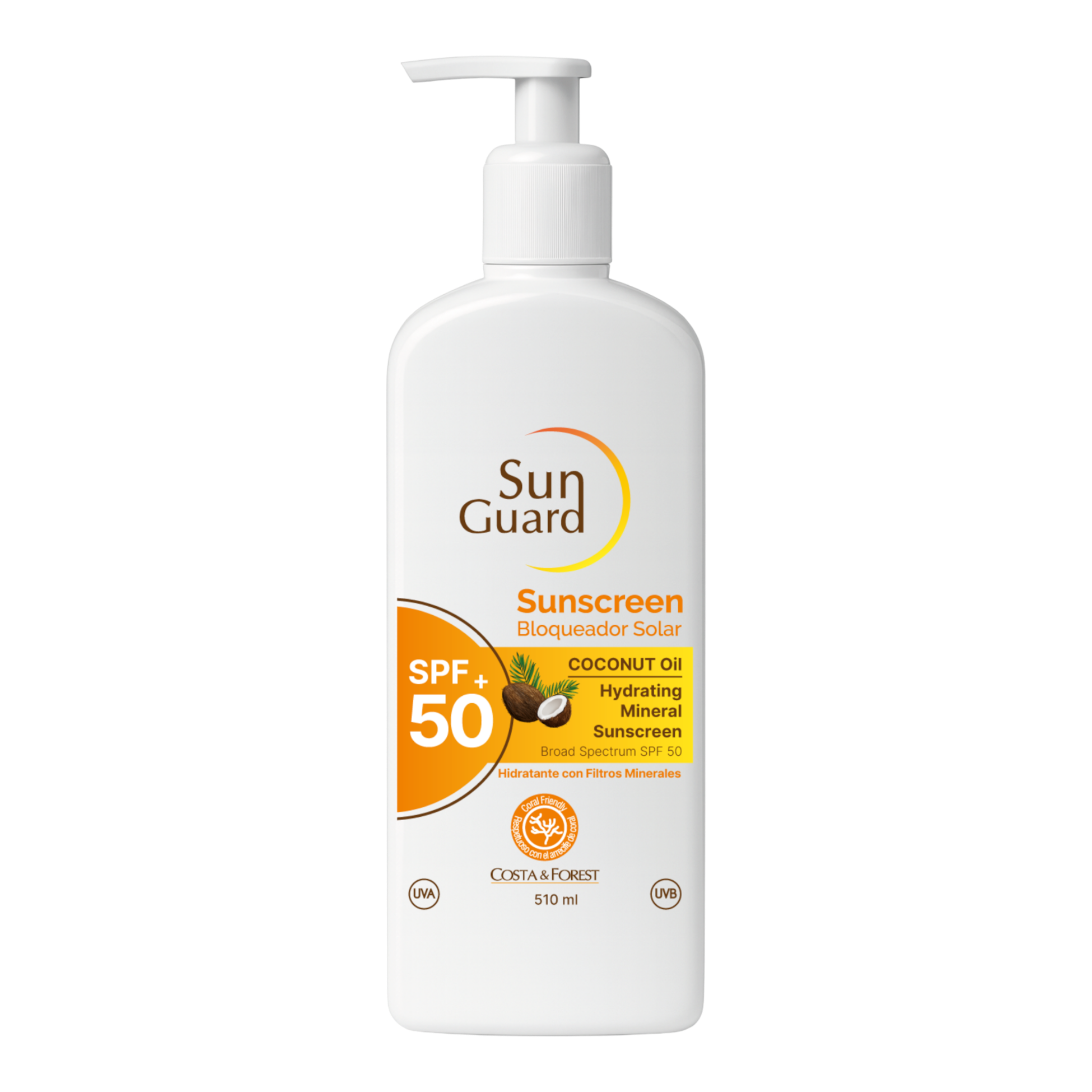 SUN GUARD - Bloqueador Solar SPF 50 - 510 ml